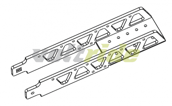 Dualtron X2, X Seat Plate Bottom